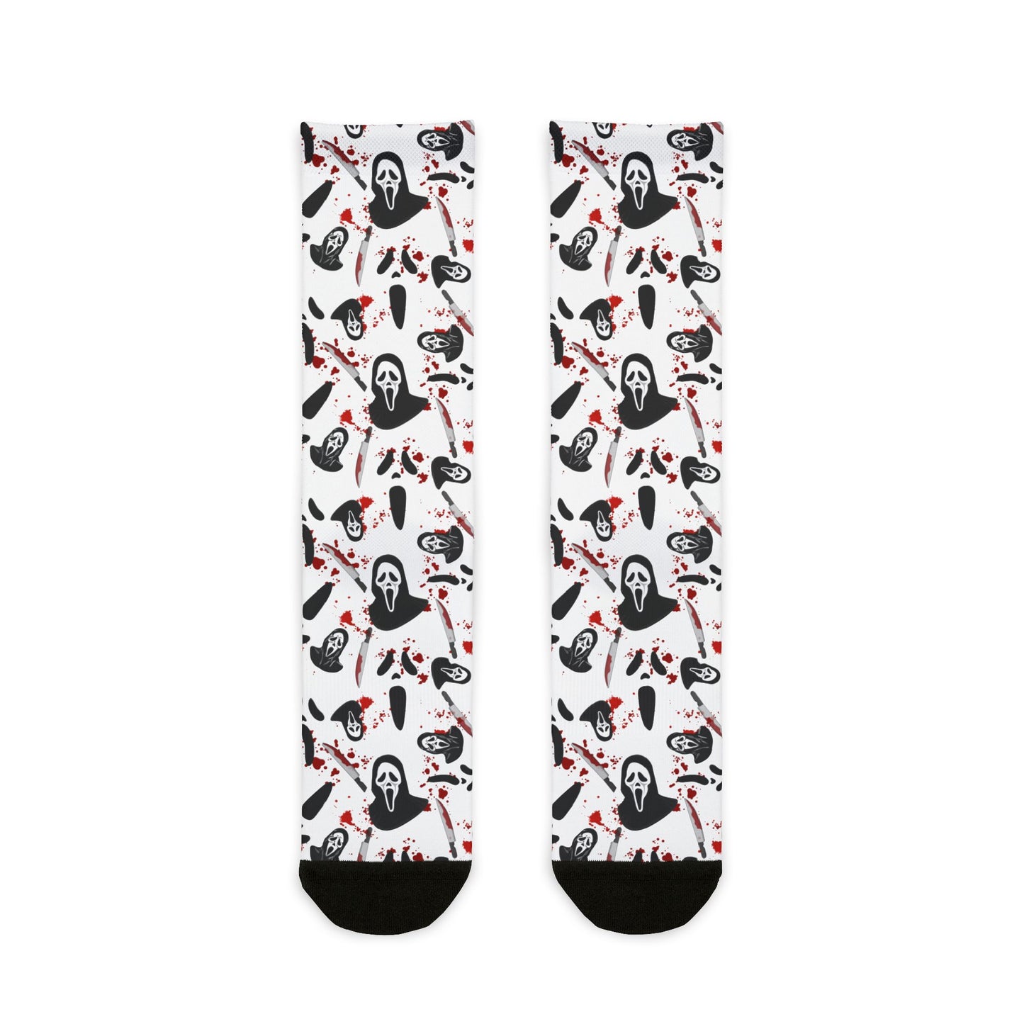 Horror Socks | Have a Good Scream | Recycled Poly Socks | Cozy and Scary