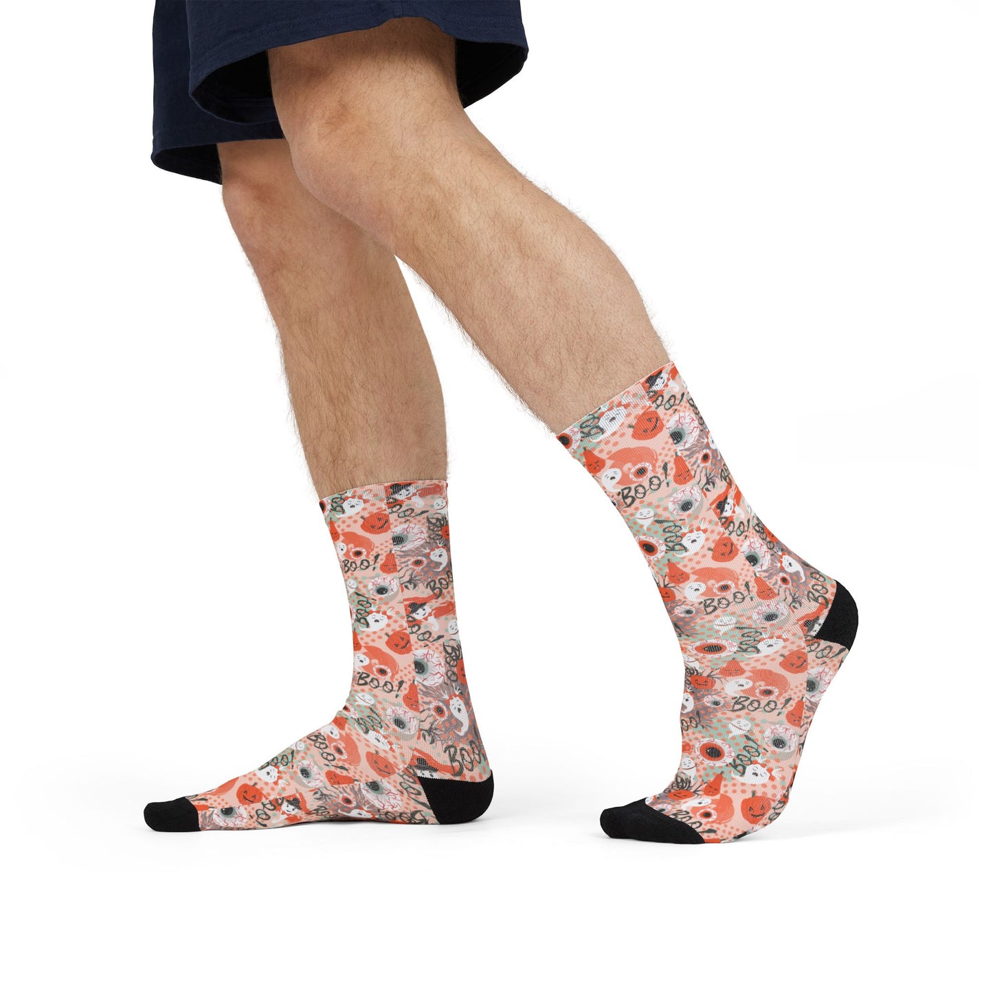 Boos and Ghouls | Creepy Party Halloween | Recycled Poly Socks