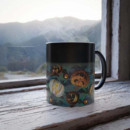 Color Morphing Mug, Scary Jacks Halloween Gift