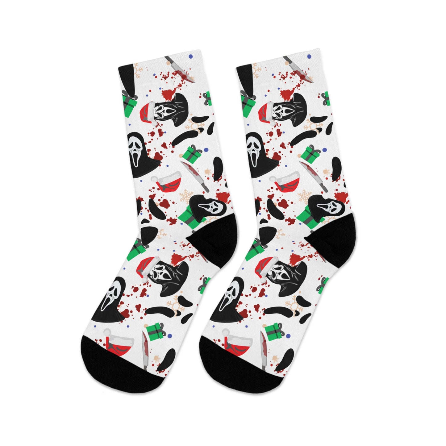 Horror Holidays | Recycled Poly Socks | Cozy and Scary