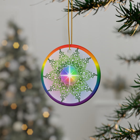 Joyous | Rainbow Ring | Heirloom Ceramic Ornaments (1pc, 3pcs, 5pcs, 10pcs)