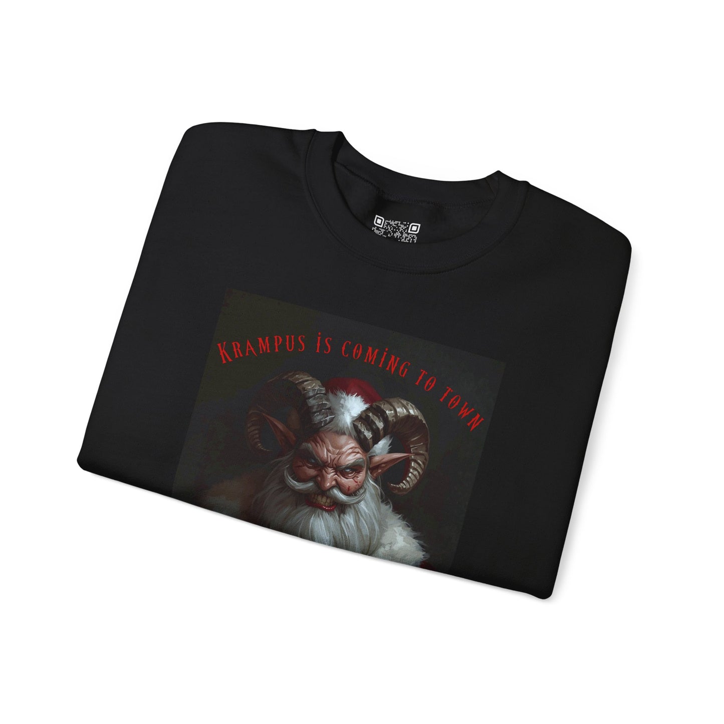 Krampus is Coming | Better H’ve Been Good | Crewneck Sweatshirt - Cozy Ugly Holiday Pullover Sweatshirt