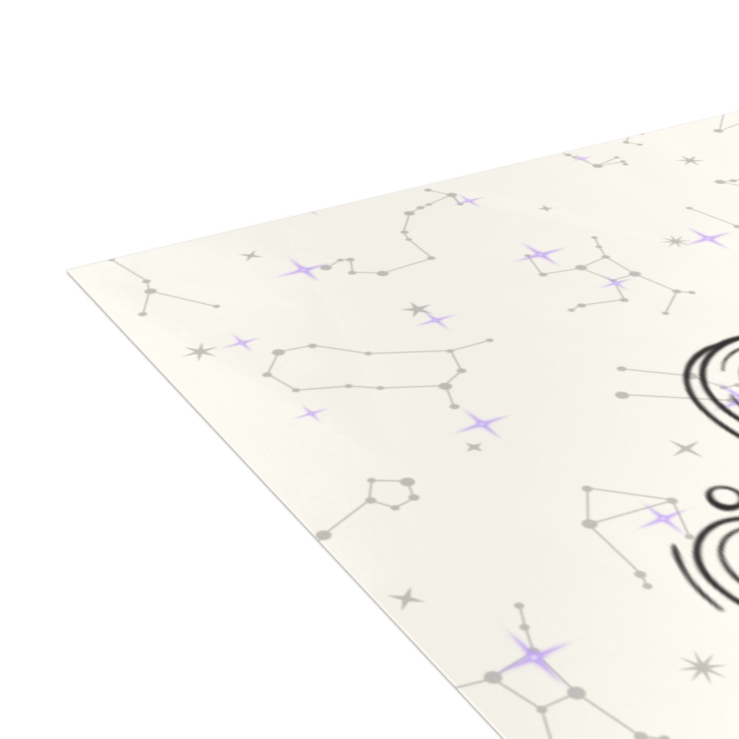 Aquarius | Cream | Zodiac Greeting Cards |  (1, 10 pcs)