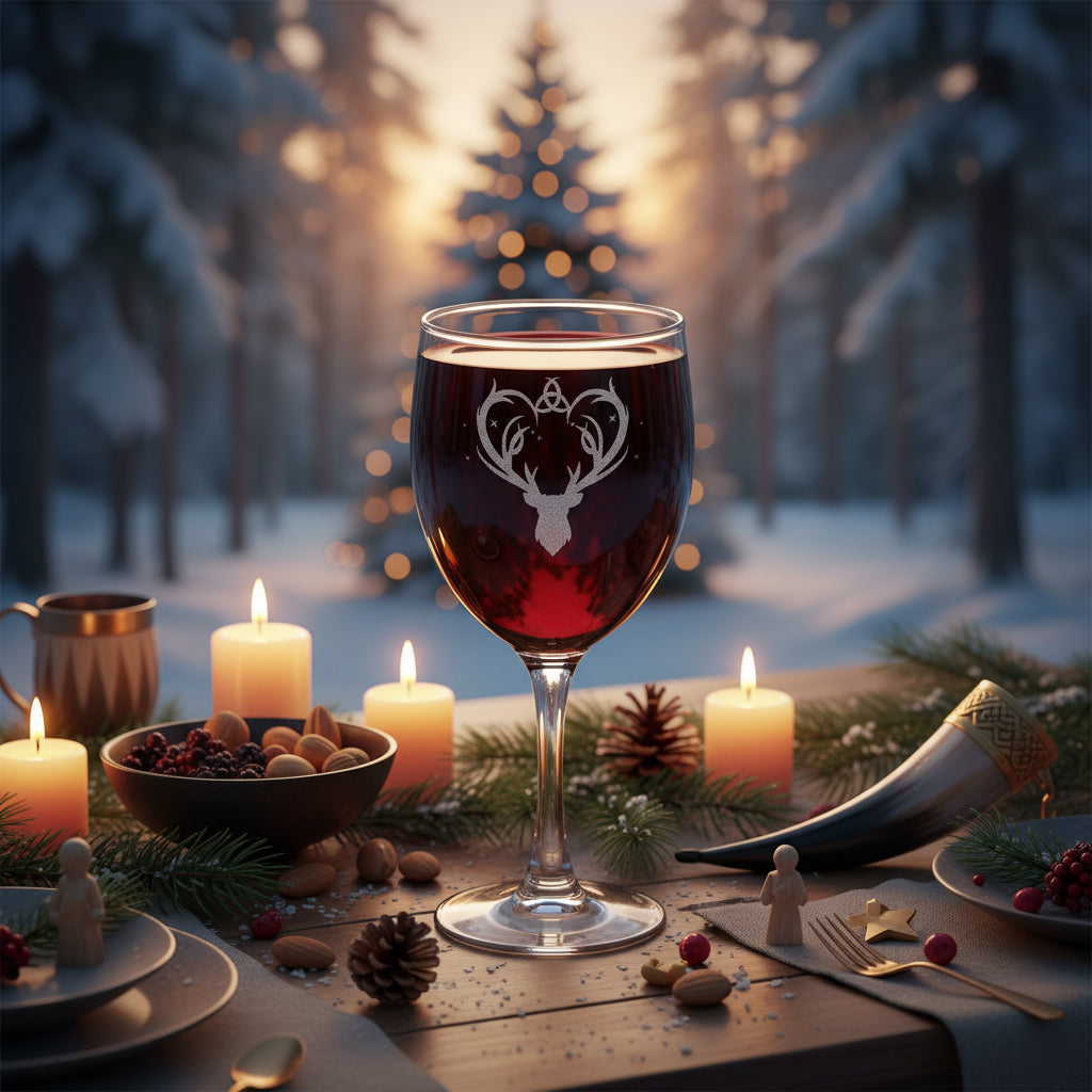 Great Stag | Wine Glass, 10.5oz (Engraving) Engraved Stemware