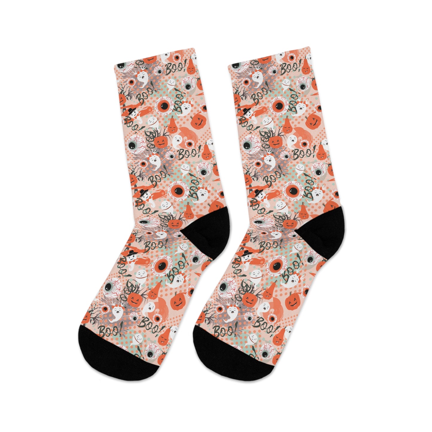 Boos and Ghouls | Creepy Party | Recycled Poly Socks