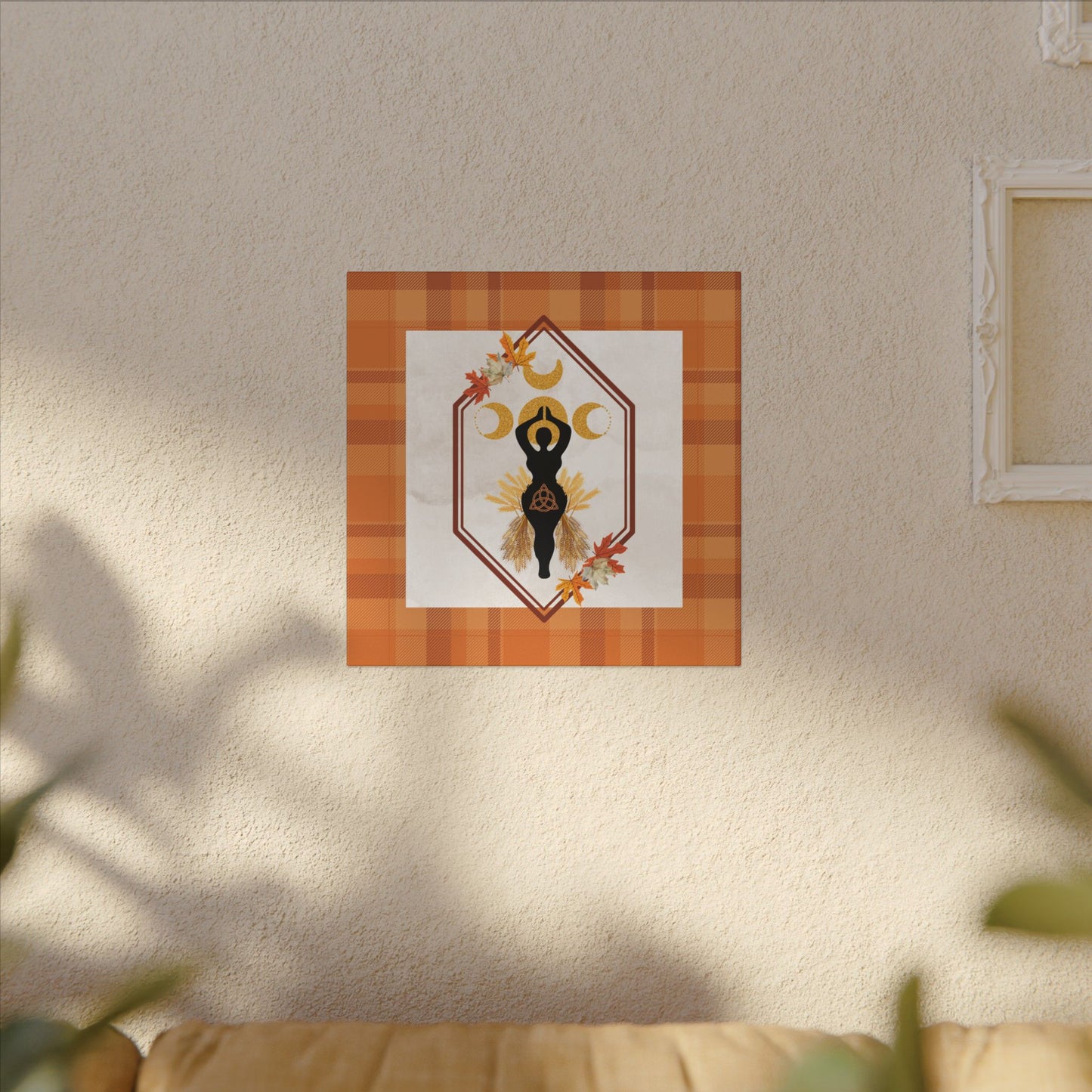 Honoring | Fall Equinox | Goddess of The Harvest on Stretched Canvas