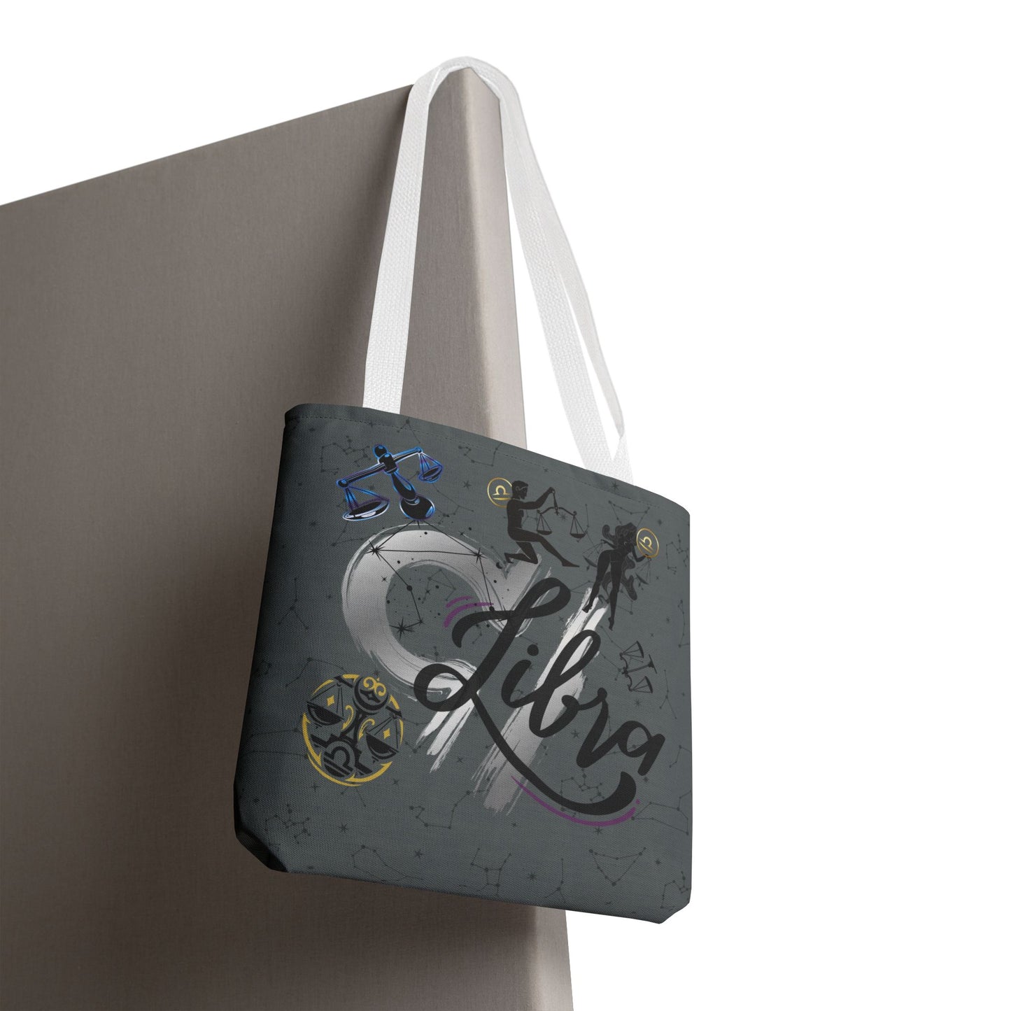 Libra Zodiac Tote Bag — Mystic Astrology Collection