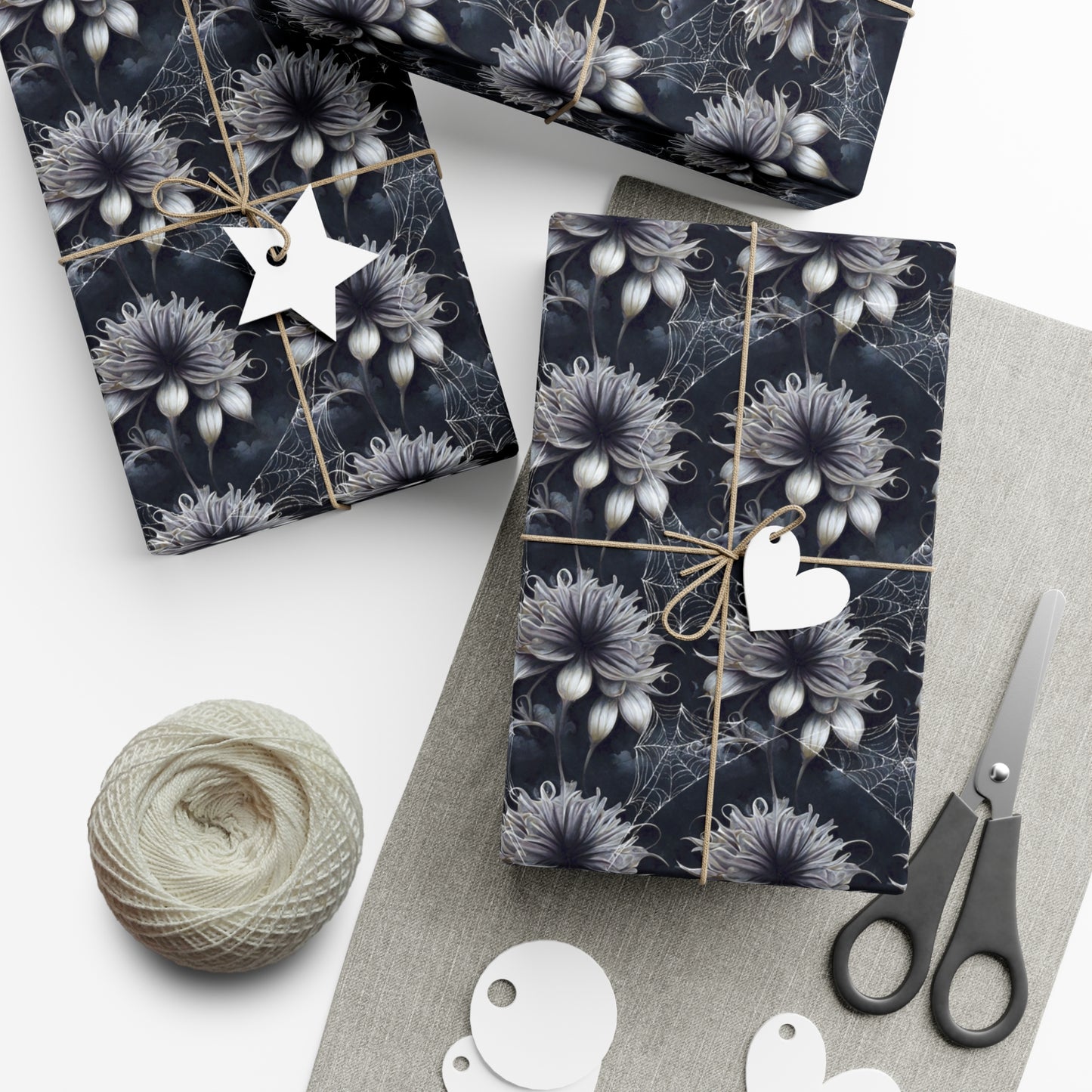 Floral Web | Night Garden | Gift Wrap Papers