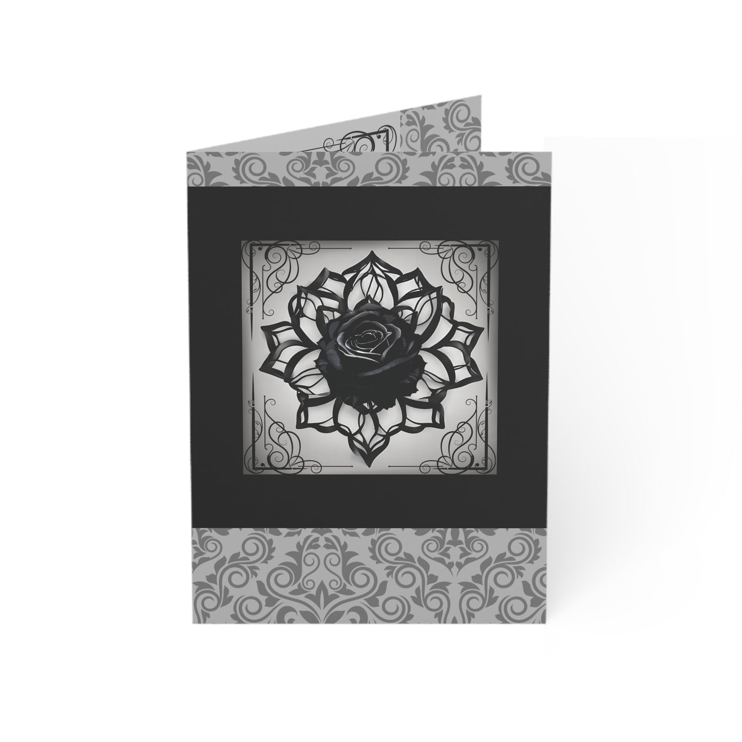 Sinister Rose | Blank Cards  (10 pcs)