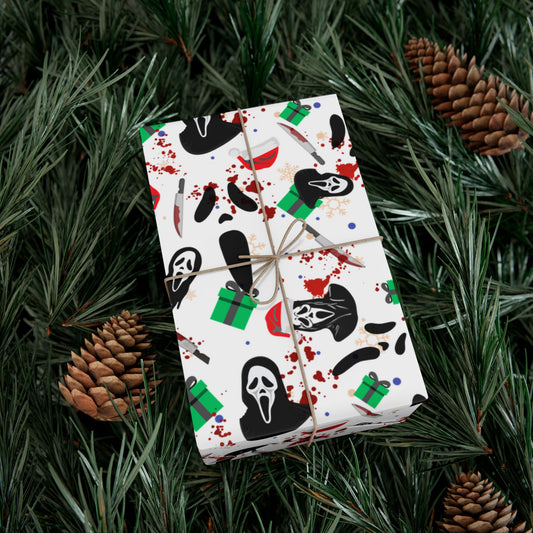 Horror Holidays (White) | Nightmare Holiday | Wrapping Paper