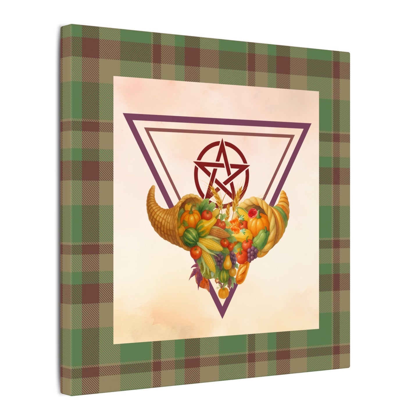 Harvest | Fall Equinox | The Bountiful Harvest Cornucopia on Stretched Canvas