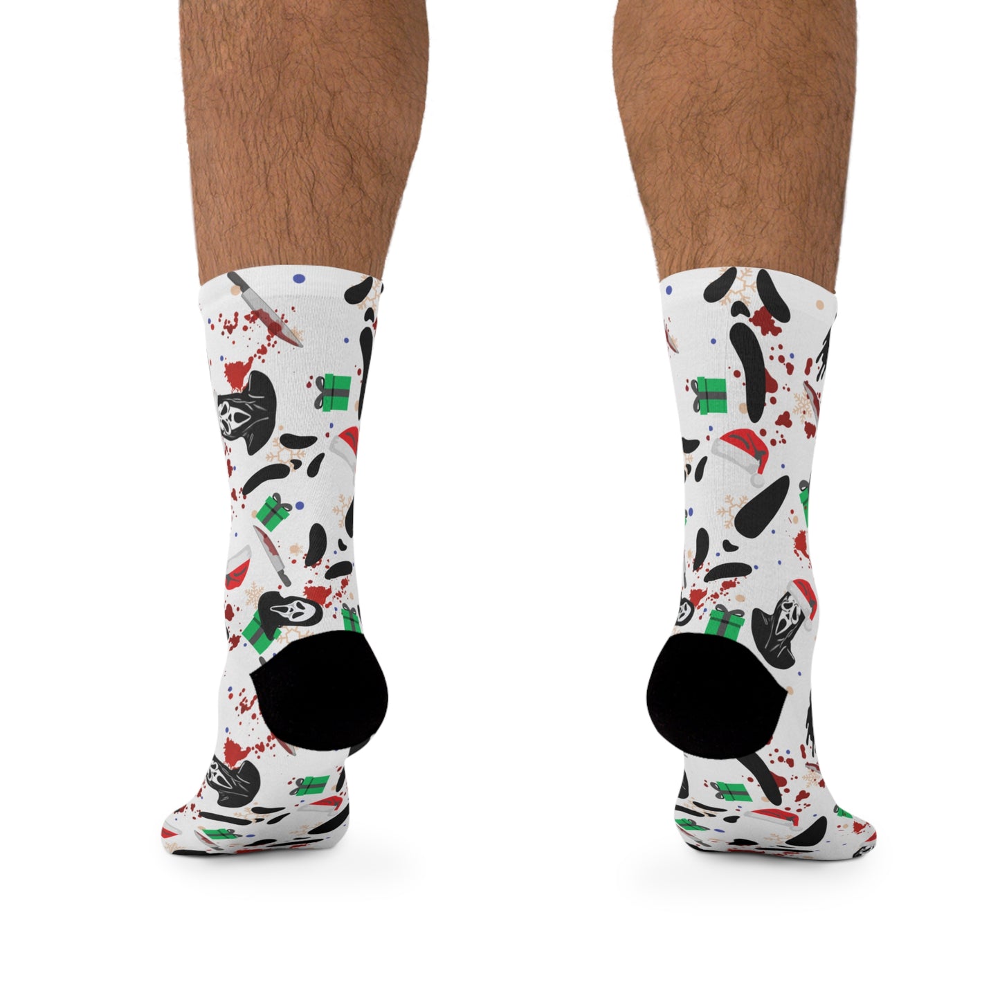 Horror Holidays | Recycled Poly Socks | Cozy and Scary