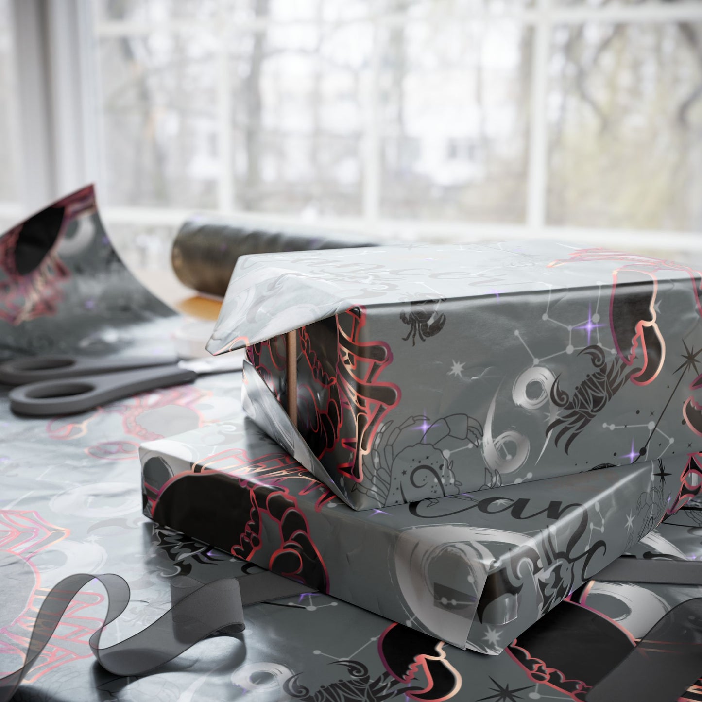 Cancer | Zodiac Birthday Wrapping Papers