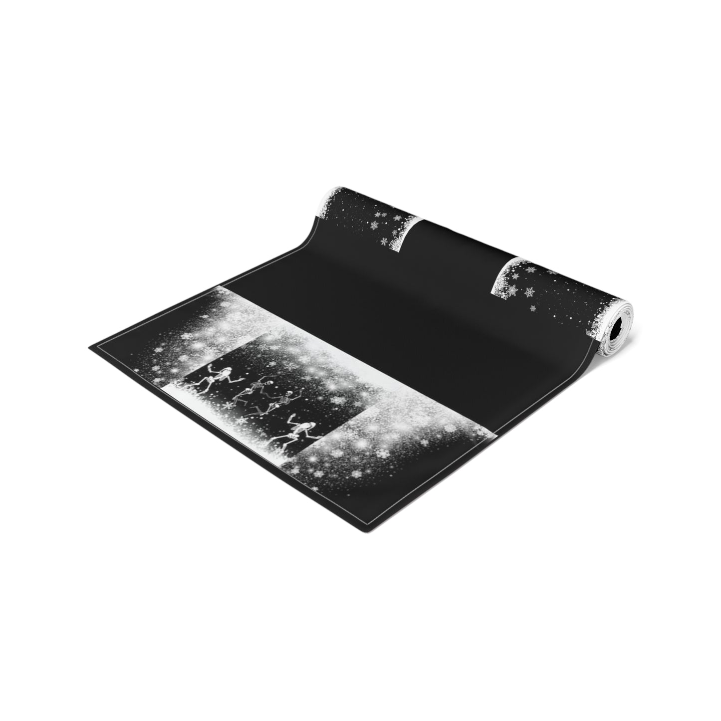 Snow and Bone Dance Table Runner | (Poly)