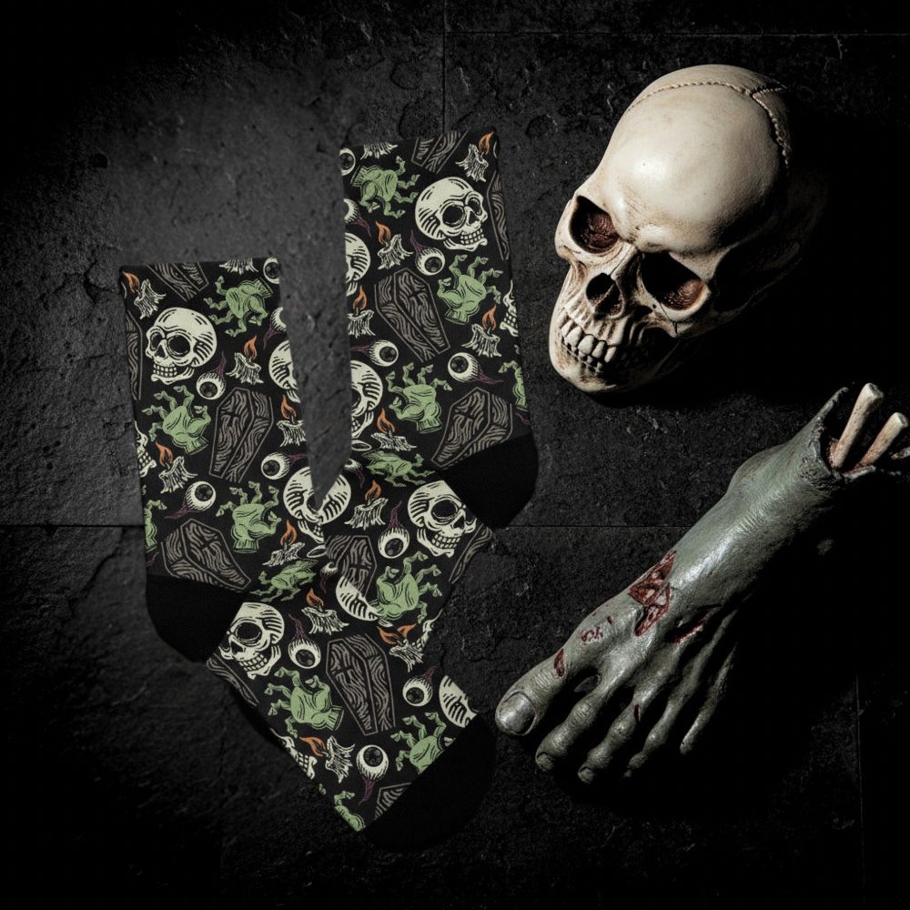 Creeptihon Socks | Recycled Poly Cozy Creepy Fun