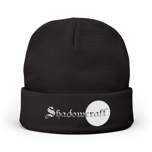 Shadowcraft | Beanie Hat Embroidered | Handcrafted Cap