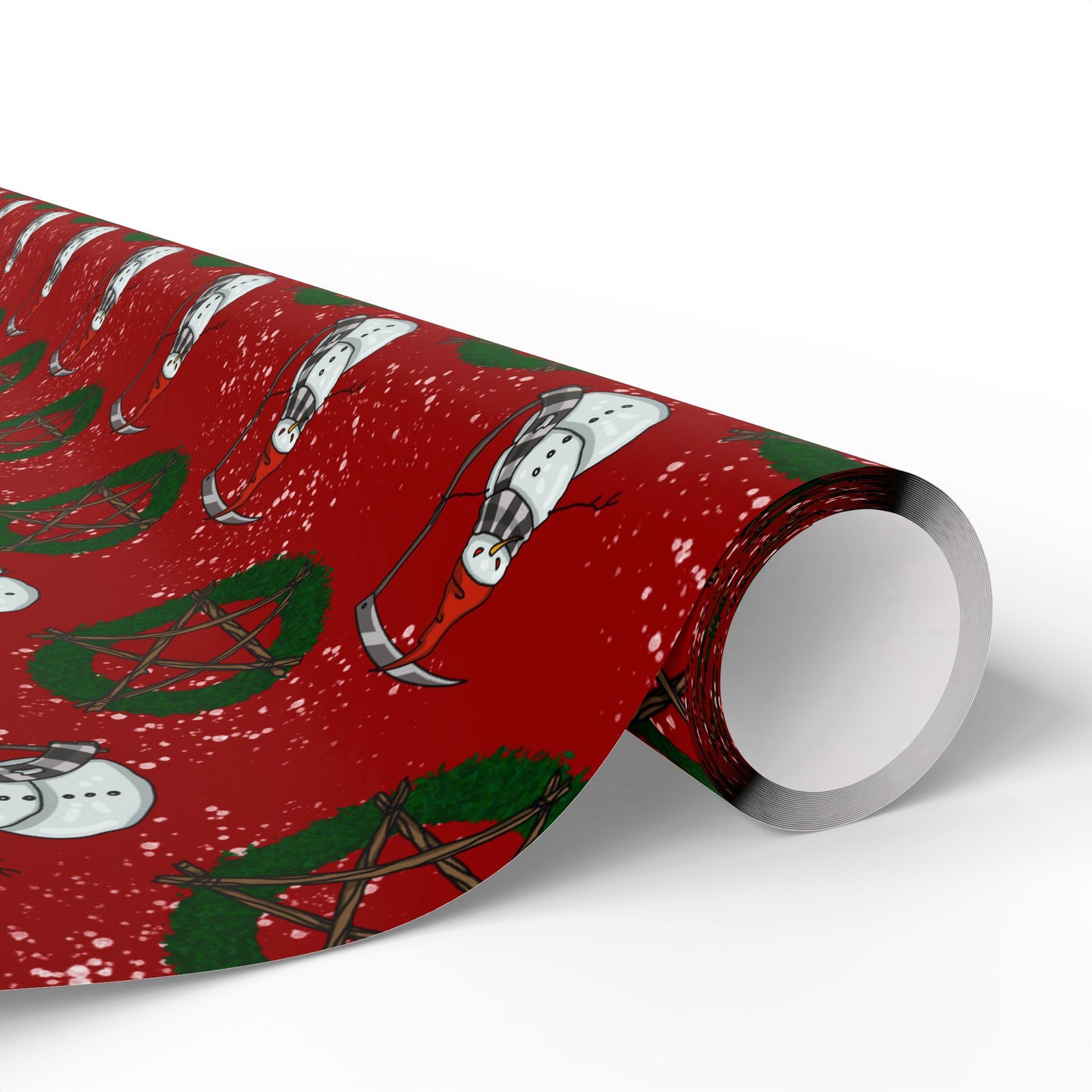 Grim Snowman | Gift Wrap Papers