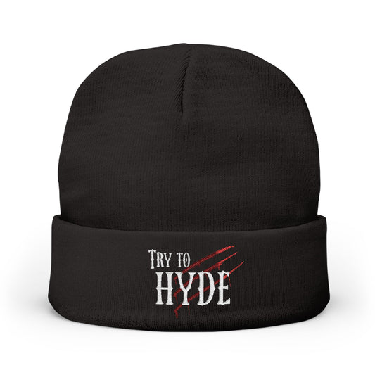 Hyde Beanie Hat - Nightmares Holiday | Tortured Embroidered Beanie