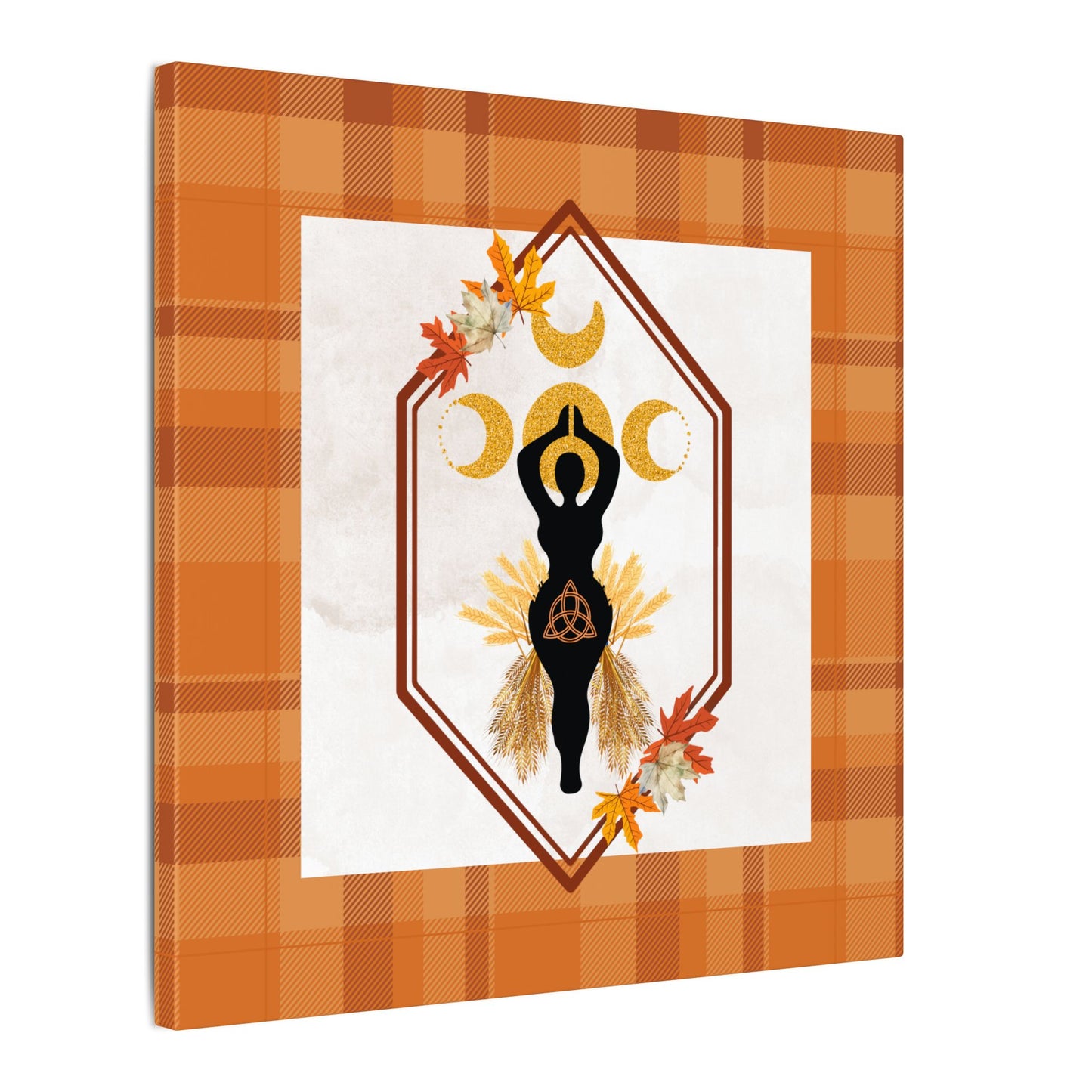 Honoring | Fall Equinox | Goddess of The Harvest on Stretched Canvas