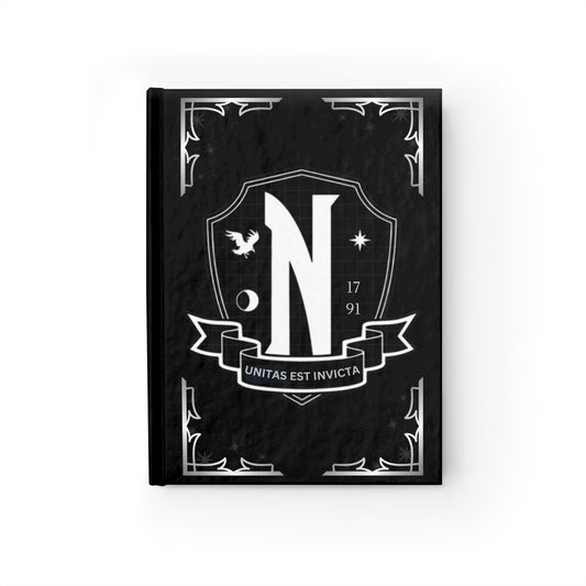 Nevermore Grimoire | Wednesday Edition | Notebook Journal | Hardcover Edition