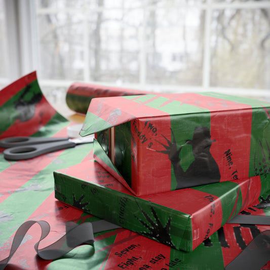 Wrapped in Horror | Dream Street | Nightmare Wrapping Paper