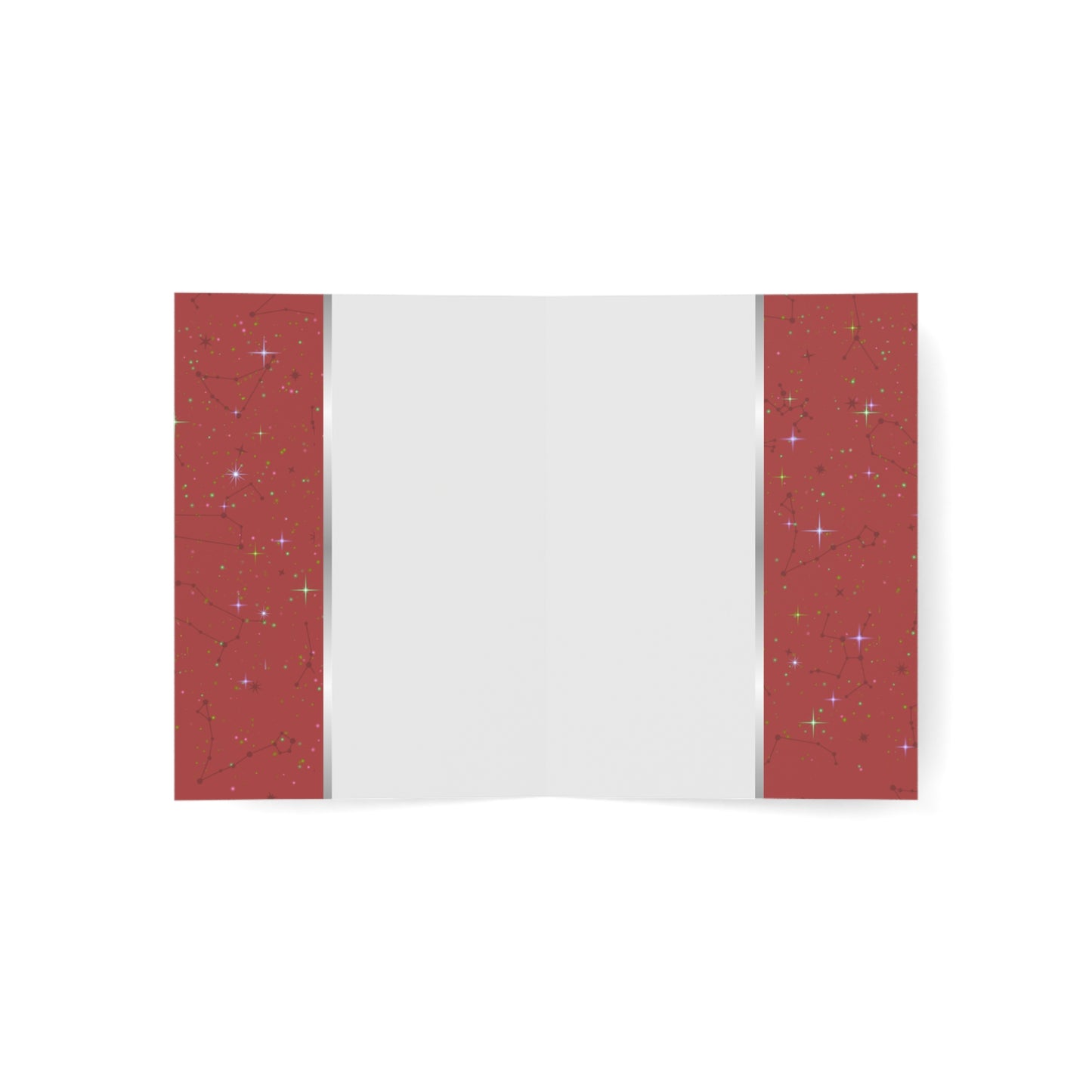 Aries | Red | Greeting Card | Astrology Design (1, 10 pcs)