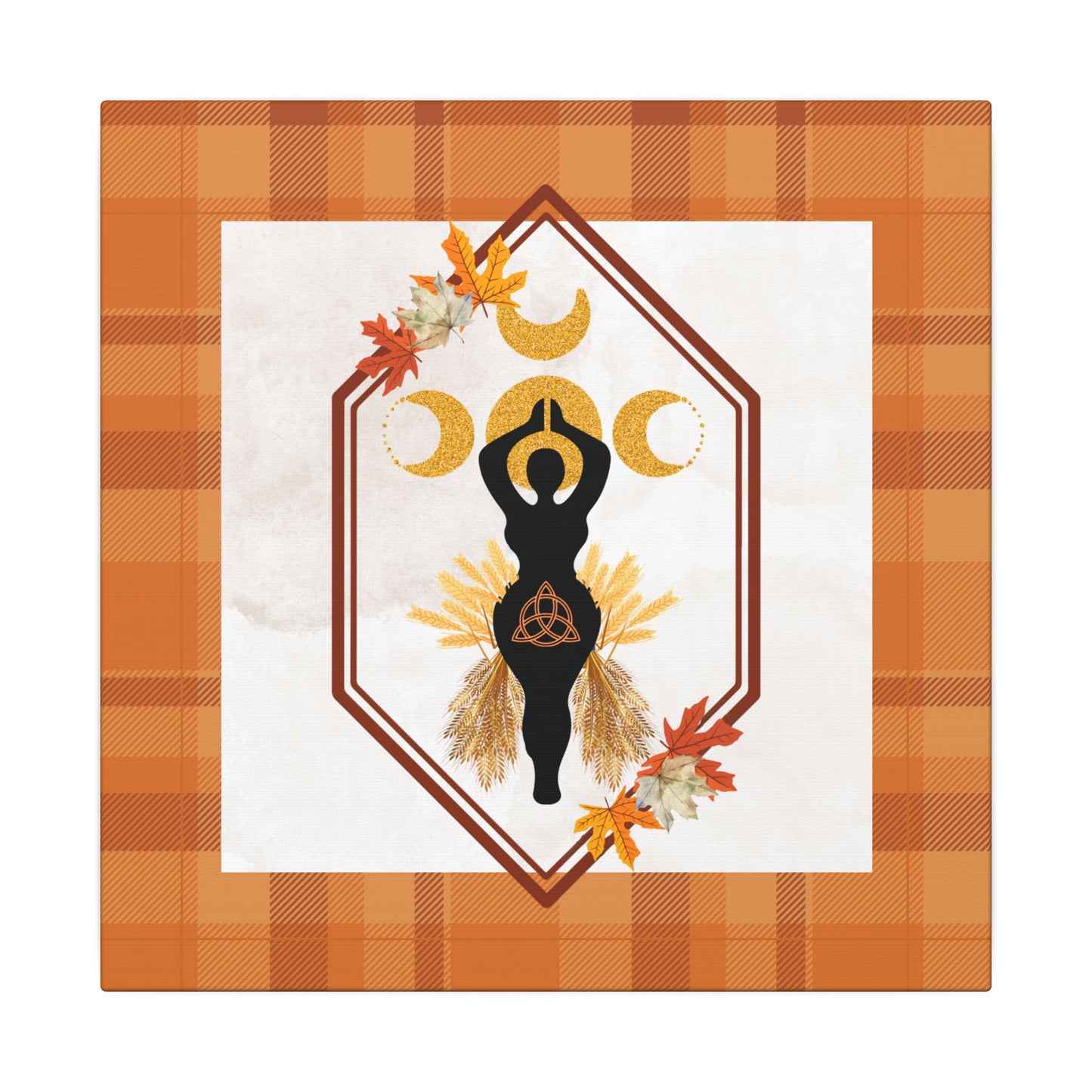 Honoring | Fall Equinox | Goddess of The Harvest on Stretched Canvas