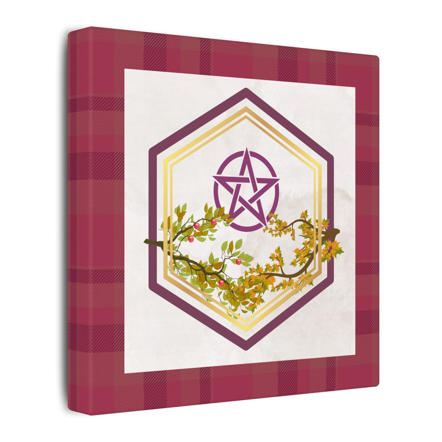 Gratitude | Fall Equinox | Thanks to Autumn Bounty on Stretched Canvas