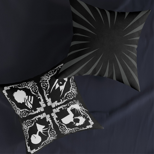 Square Pillow - Gothic Dreams Double-Sided Cushion