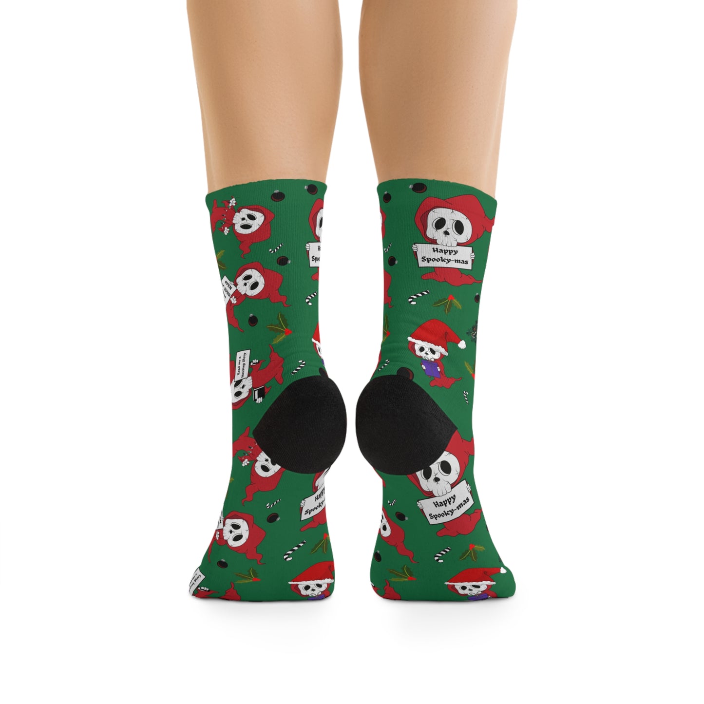 Spookymas Ghoul | Recycled Poly Socks