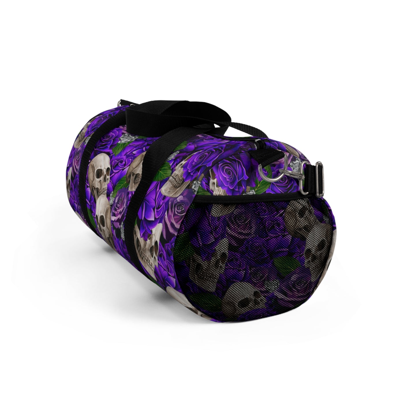 Skulls ‘n’ Roses | Purple | Duffel Bag