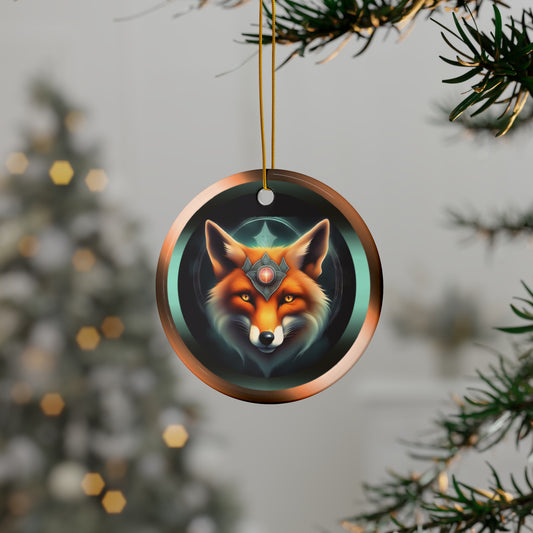 Fox Prince | Fantasy Series | Heirloom Ceramic Ornaments (1pc, 3pcs, 5pcs, 10pcs)