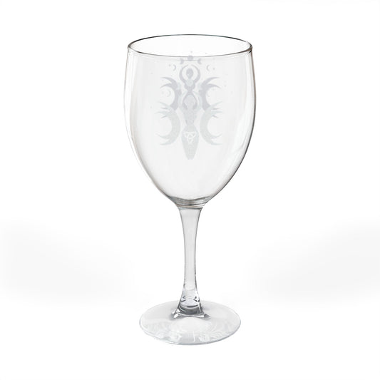 Winter Mother | Wine Glass, 10.5oz (Engraving) | Beautifully Engraved Stemware