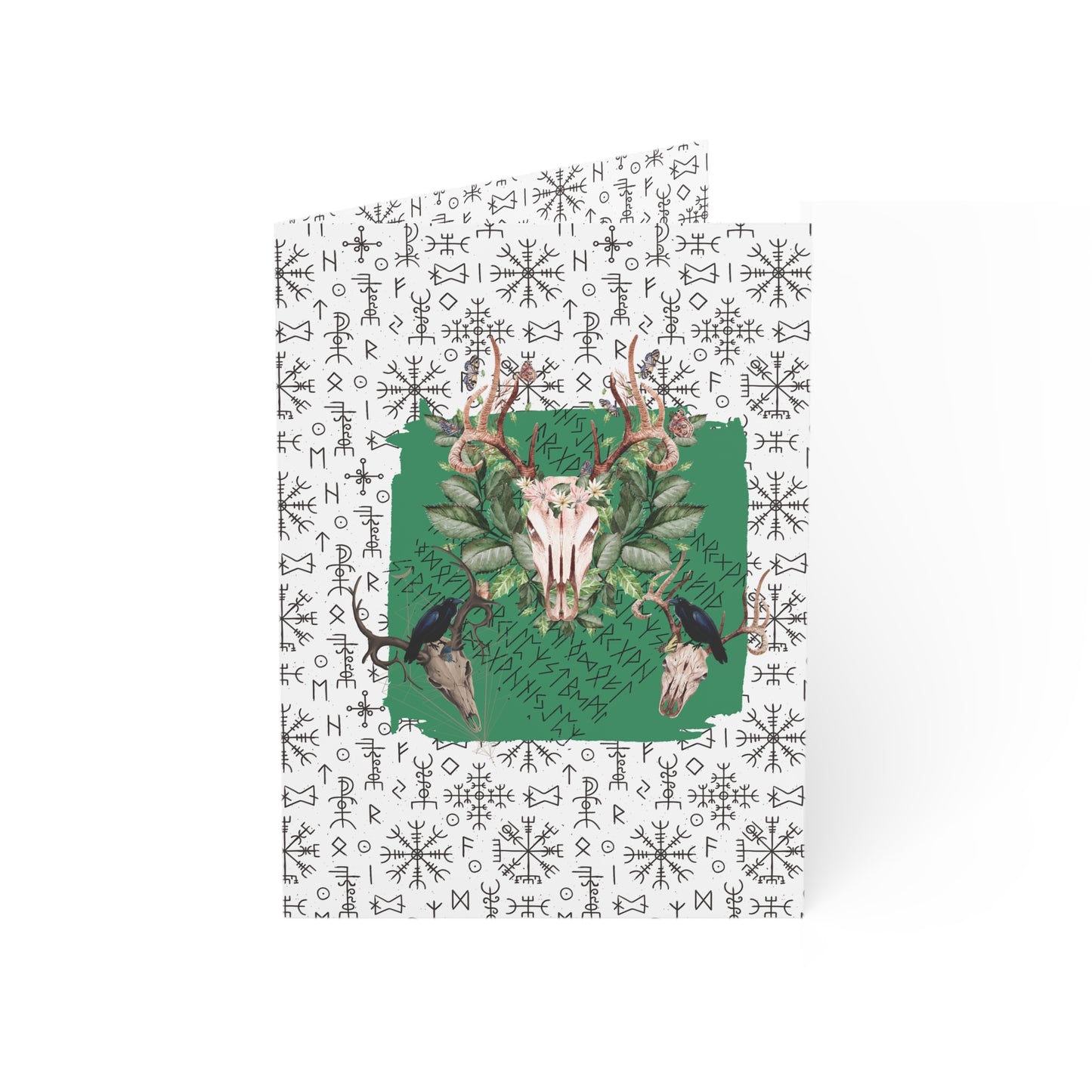 Viking Runes Greeting Cards |  (1, 10 pcs)