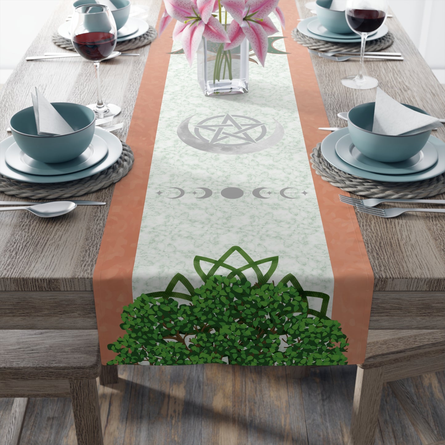 Solstice Day Table Runner | (Poly)