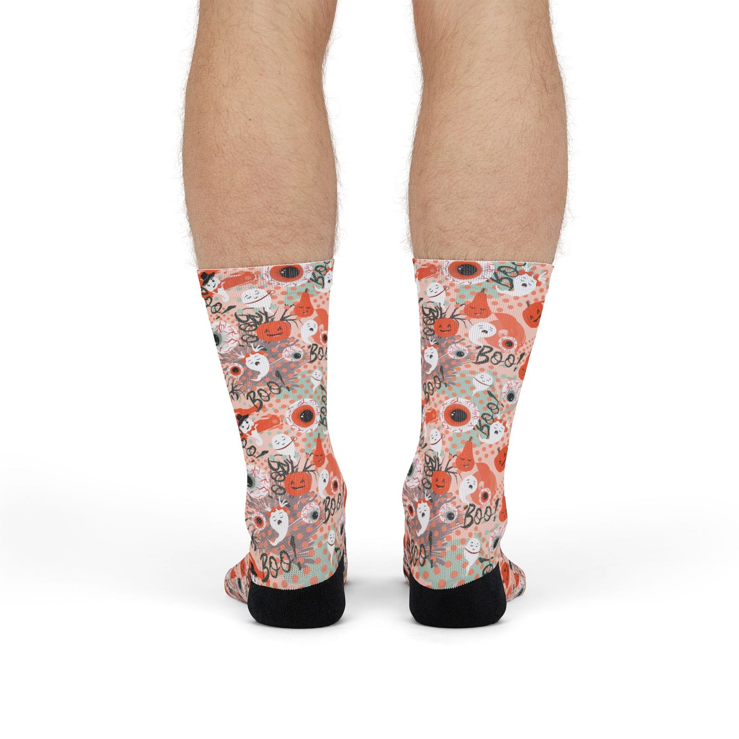 Boos and Ghouls | Creepy Party Halloween | Recycled Poly Socks