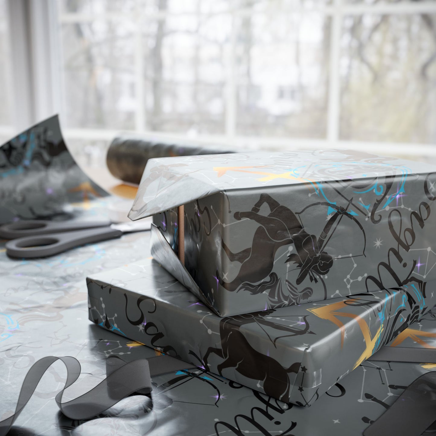 Sagittarius  | Zodiac Birthday Wrapping Papers