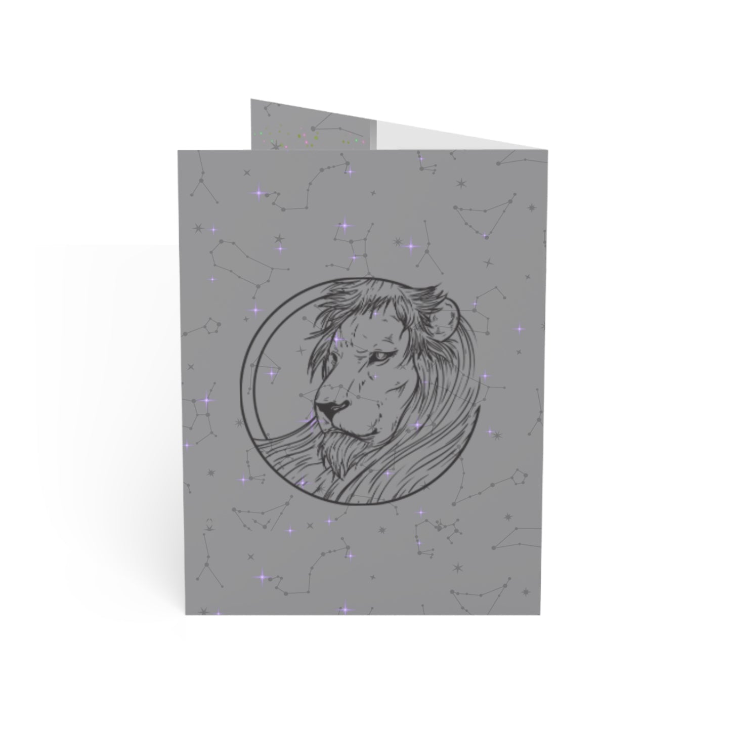 Leo | Zodiac Greeting Cards |  (1, 10 pcs)