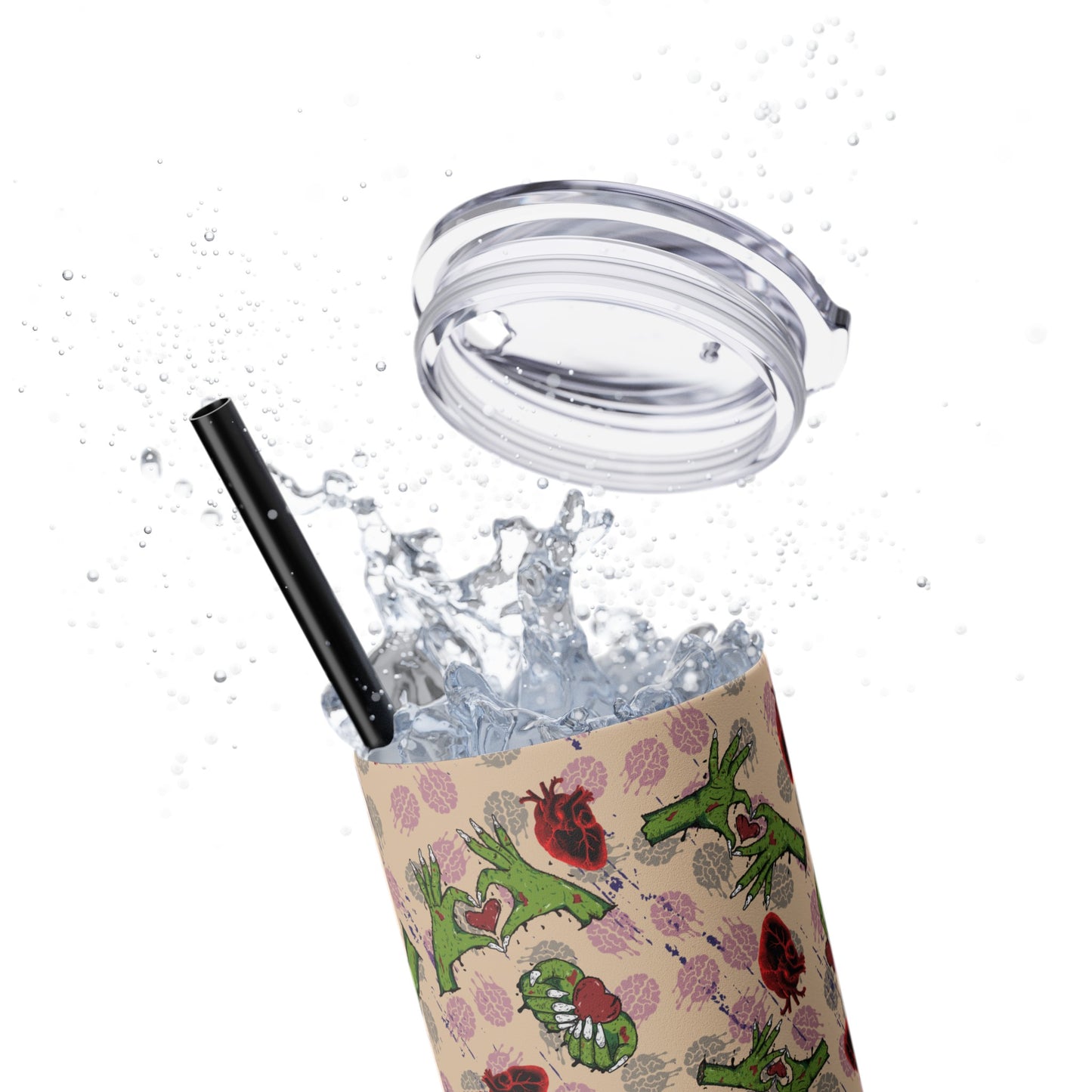 Undead Love (Flesh) Skinny Matte Tumbler, 20oz