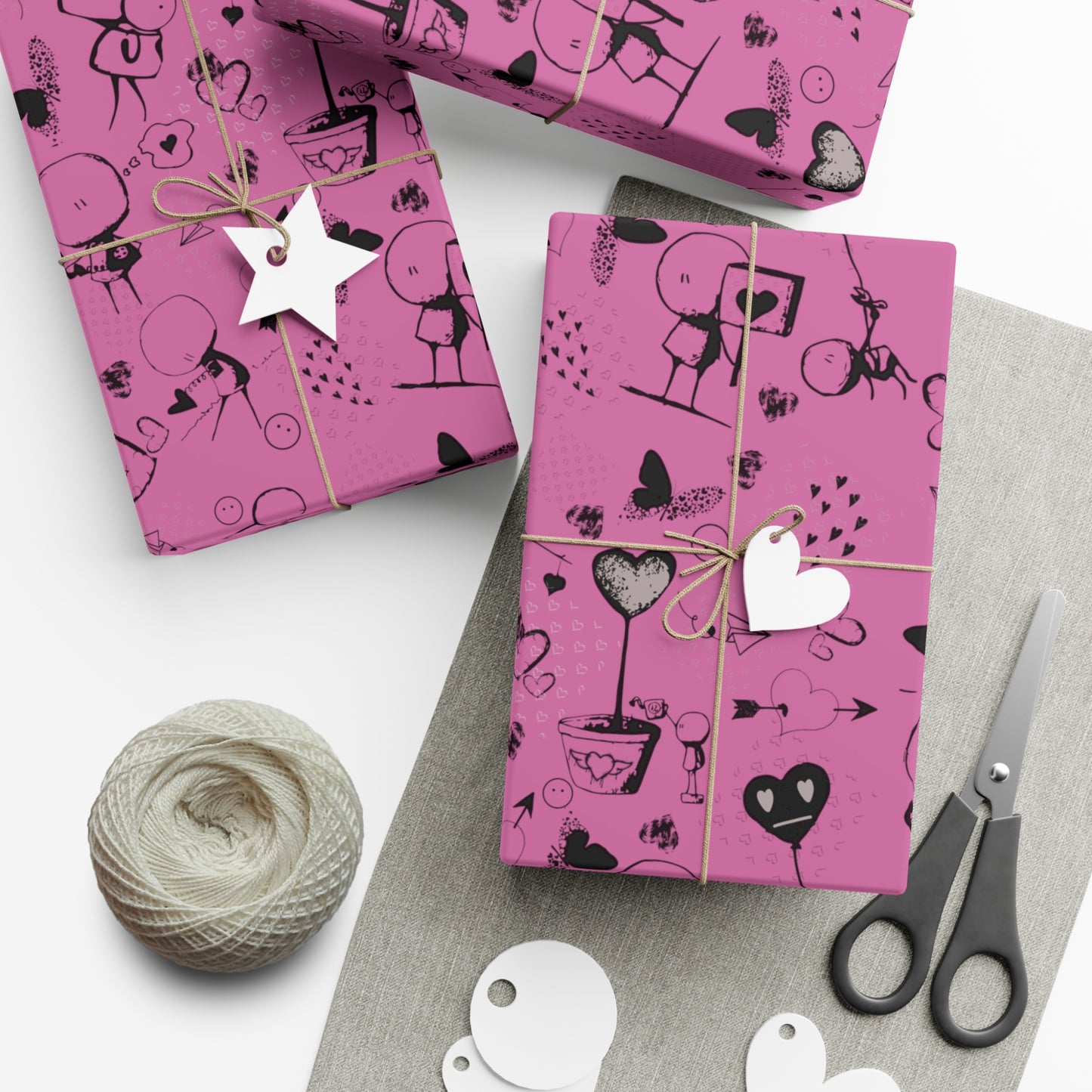 Meh Love | Gift Wrap Papers