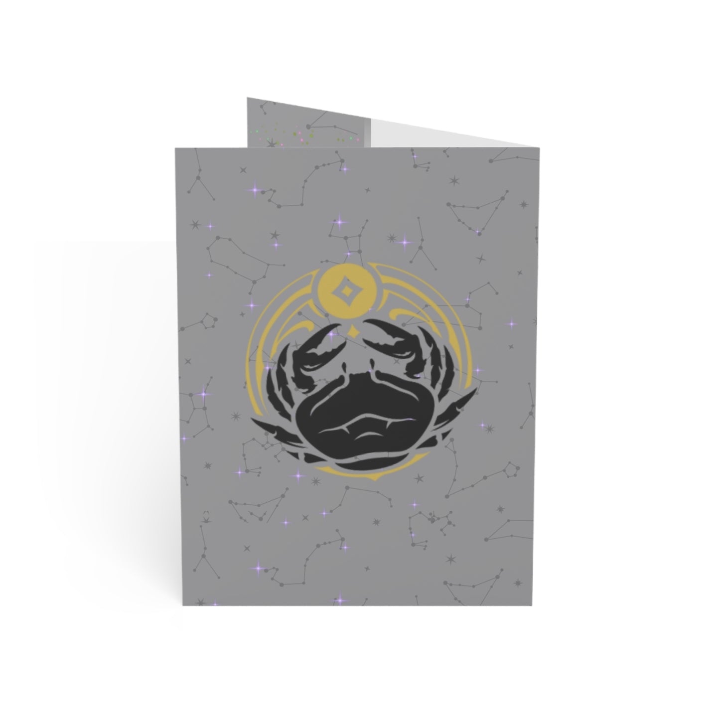 Cancer | Zodiac Greeting Cards |  (1, 10 pcs)