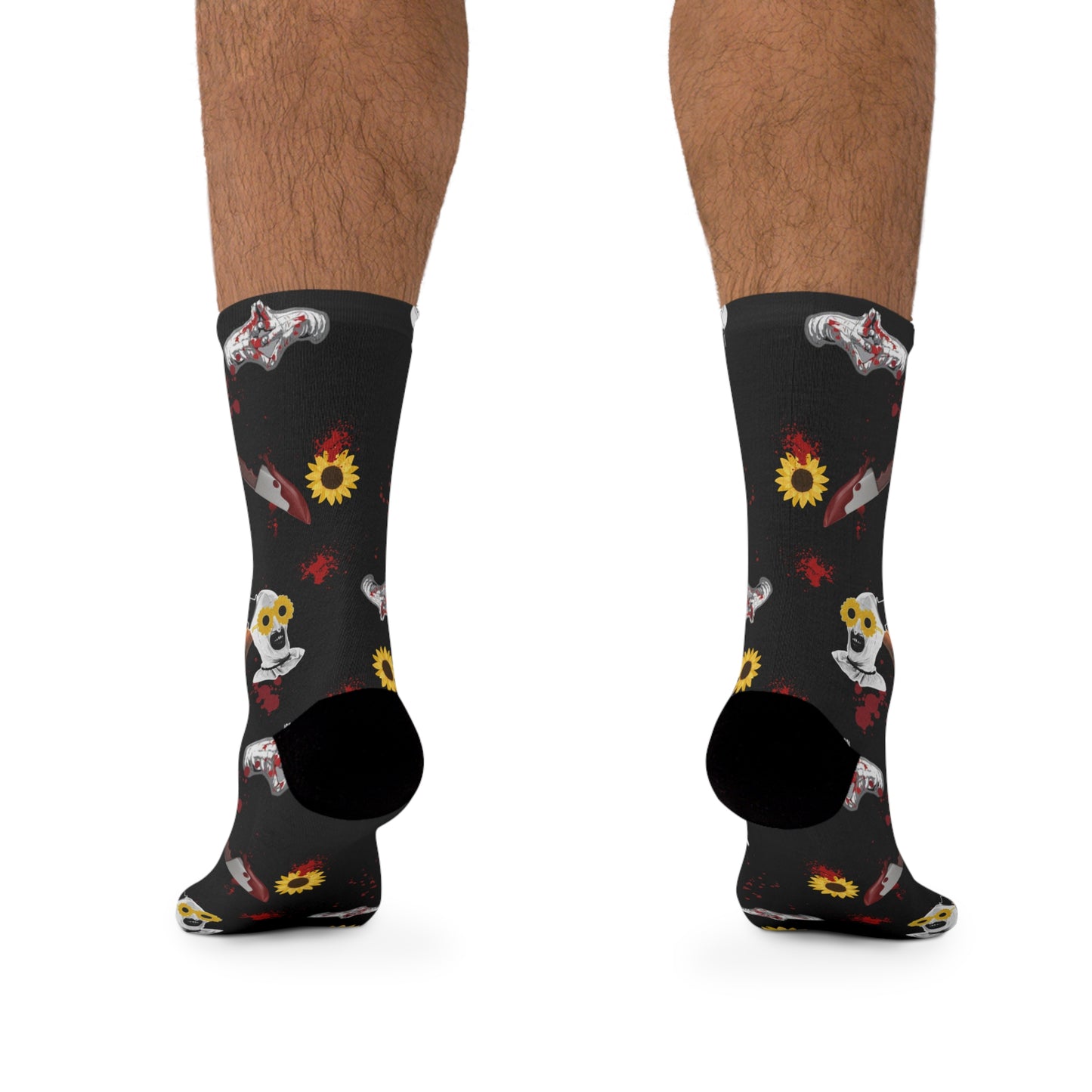 Horror Socks | Sunny T | Recycled Poly Socks | Cozy and Scary