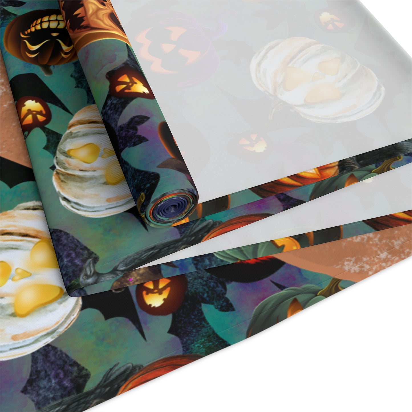 Scary Jacks Table Runner | (Poly)