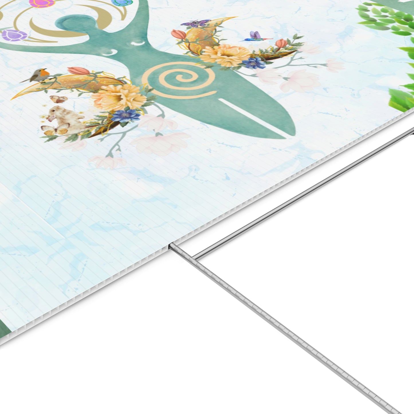 Awaken Spring Equinox | Lawn Sign Garden Decor