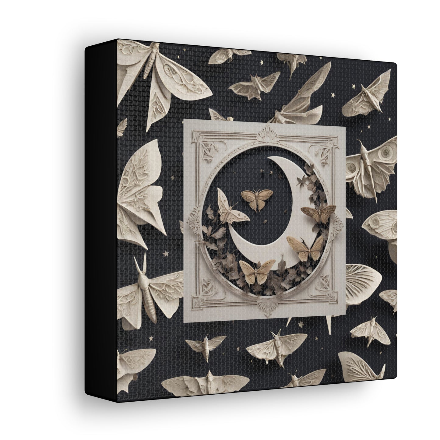 Moon Moths Canvas Gallery Wraps