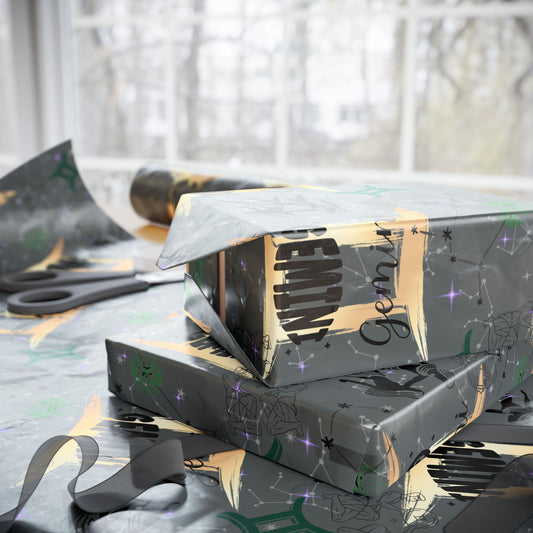 Gemini | Zodiac Birthday Wrapping Papers