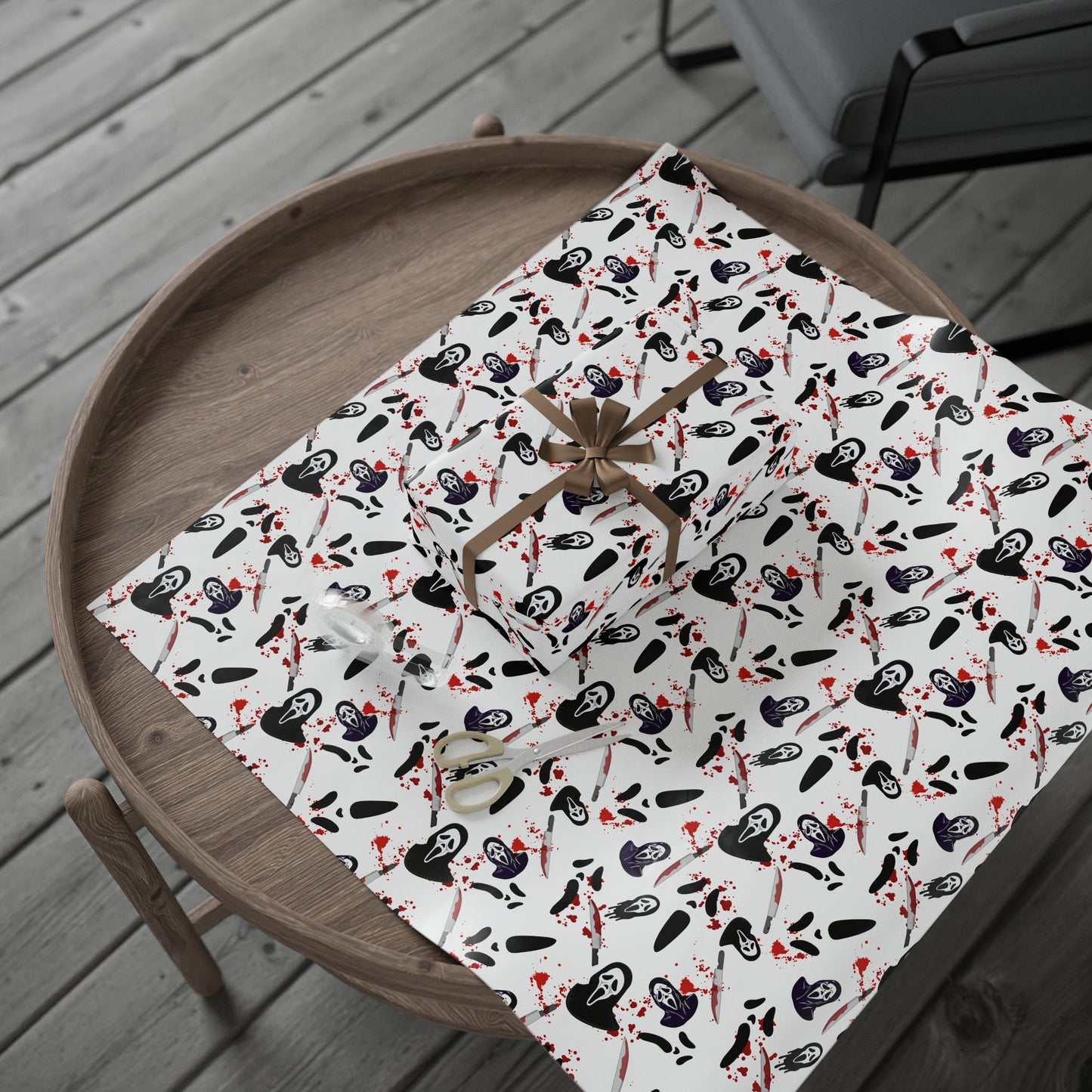 Wrapped In Horror | Have a Good Scream | Nightmare Wrapping Paper