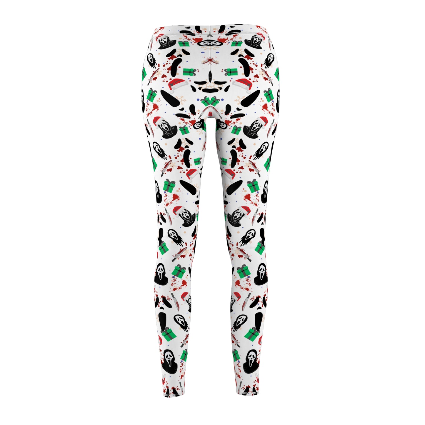 Horror Nightmare Leggings | Good Holiday Scream | All-Over Print Women's Casual Bottoms