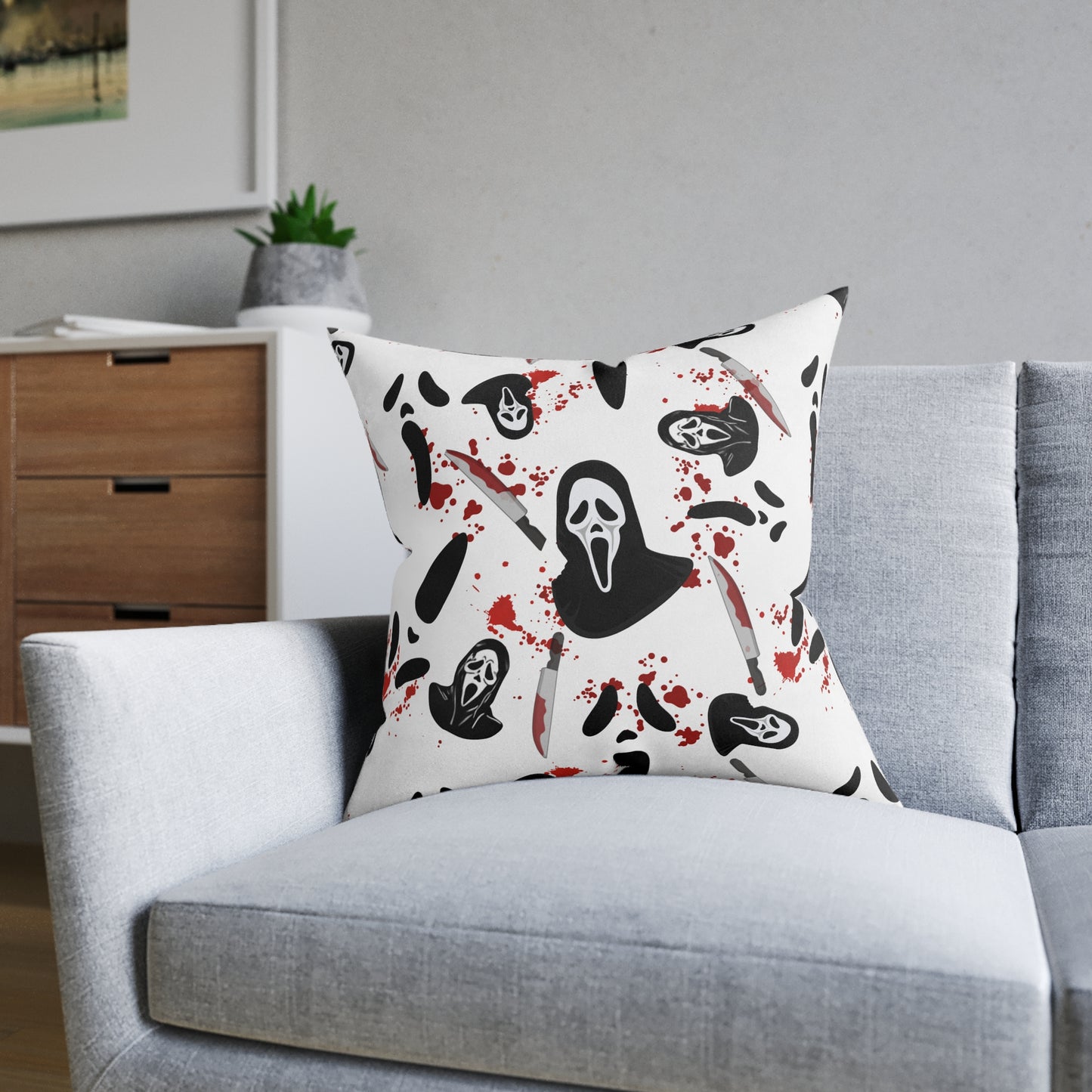 Horrid Comfort Cushion | Have a Good Scream | Nightmare Home Decorative Pillow | 3 sizes