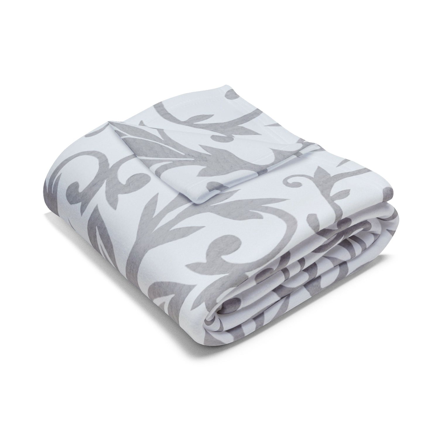 Gray Mist | Solstice Witchy Home Decor | Velveteen Microfiber Blanket (Two Sided)